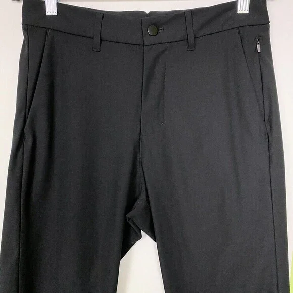 Lululemon Commission Slim Fit Warpstreme Dark Gray Pant Size 31 - Picture 3 of 16